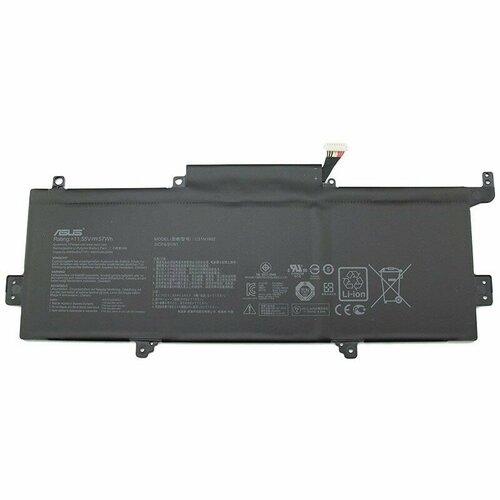 аккумулятор для ноутбука asus zenbook ux330ua c31n1602 11 55v 57wh Аккумулятор для Asus (C31N1602) UX330U, UX330UA, 57Wh, 11.55V