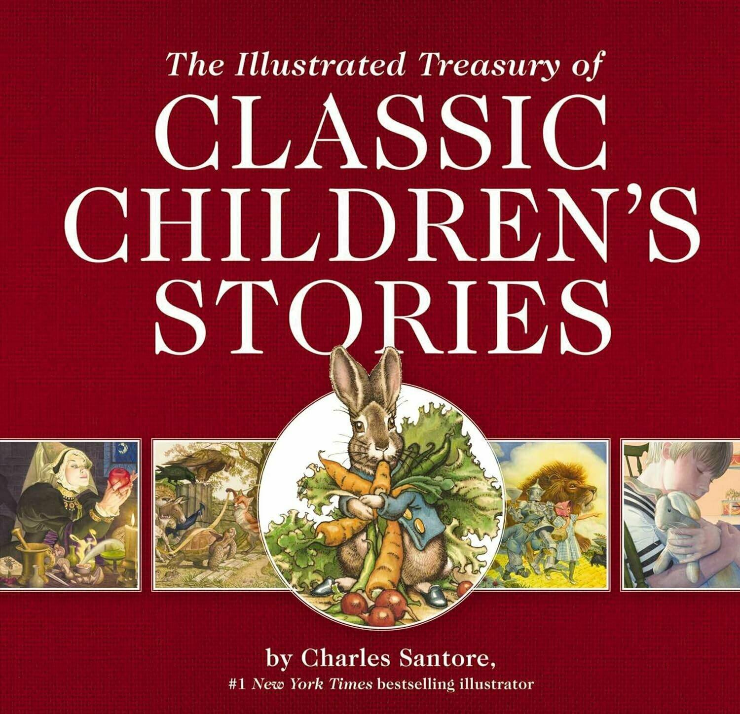 The Illustrated Treasury of Classic Children`s Stories Сокровищница классических иллюстрированных детских сказок/ Книги на английском языке - фото №1
