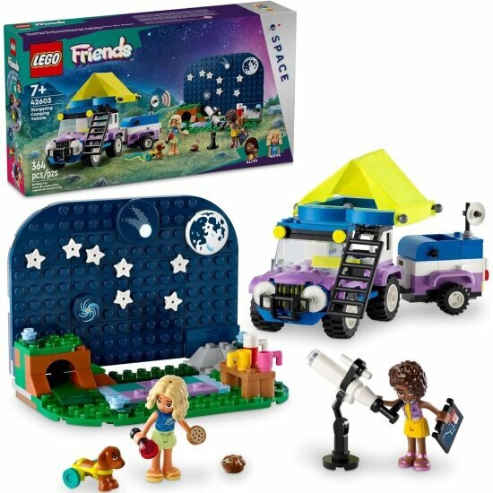 Конструктор Lego ® Friends 42603 Кемпер с мобильной обсерваторией