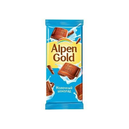 Шоколад ALPEN GOLD (альпен голд) молочный классический 85 г