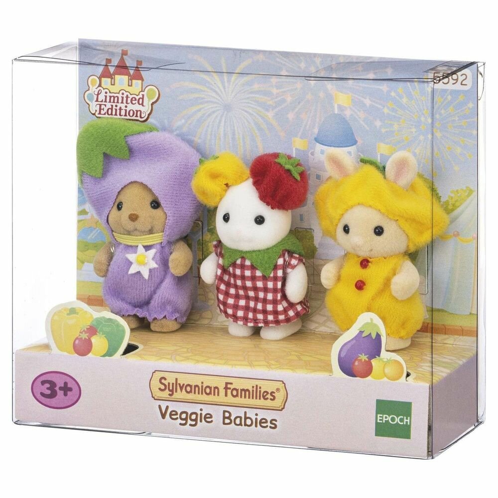 Набор игровой Sylvanian Families Малыши в разноцветных костюмах 5592