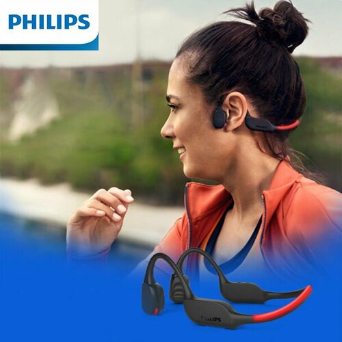 Спортивная гарнитура Philips Bone Conduction Bluetooth TAA7607 высокоскоростная передача данных Bluetooth 52 16920₽