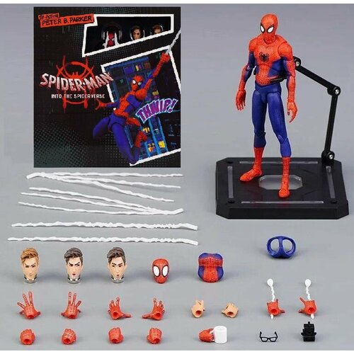 фигурка человек паук spider man 10см серия spider strike hasbro a5701 Фигурка Человек Паук Питер Паркер/ Spider Man (16см)