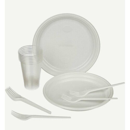 5 Наборов фасованной посуды 