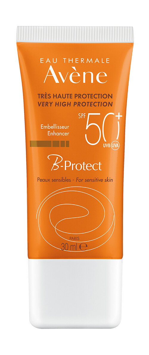 Солнцезащитный лосьон для чувствительной кожи лица Avene B-Protect Embellisseur Tres Haute Protection SPF 50+ 30 мл .