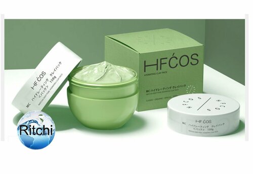 HF COS Hydrating Clay Pack Matcha Face Mask увлажняющая крем маска против акне для сужения пор, 150 гр