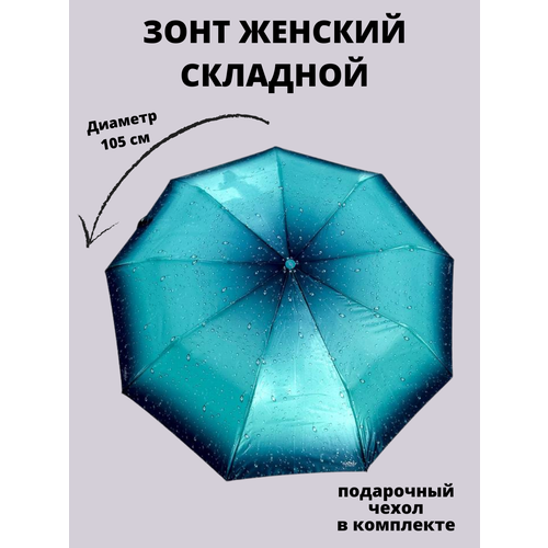 фото Мини-зонт galaxy of umbrellas, голубой