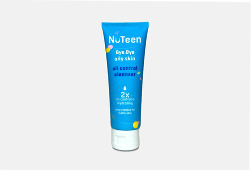 Очищающий гель для жирной кожи лица Nu Teen BYE BYE OILY SKIN / объём 100 мл