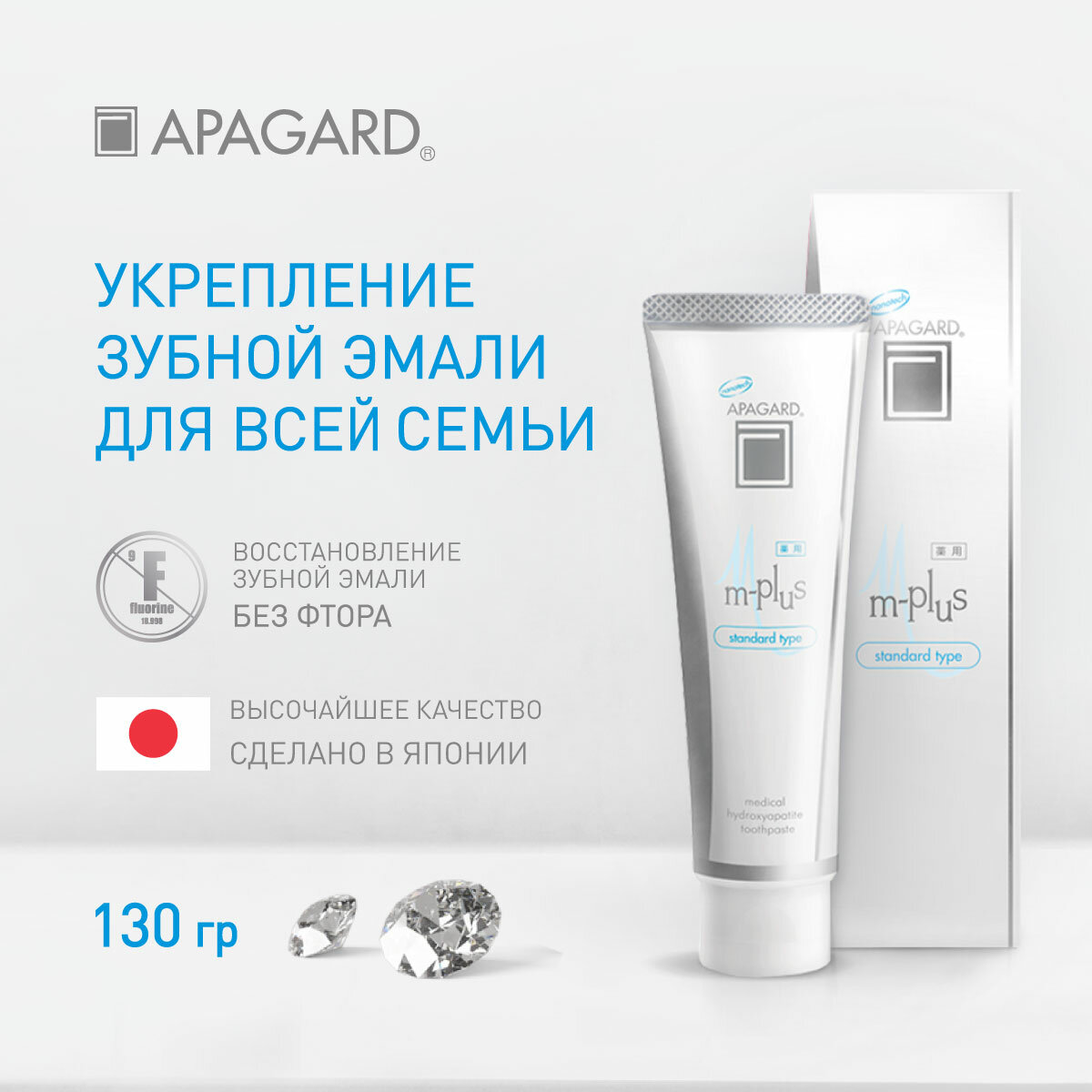 Зубные пасты APAGARD