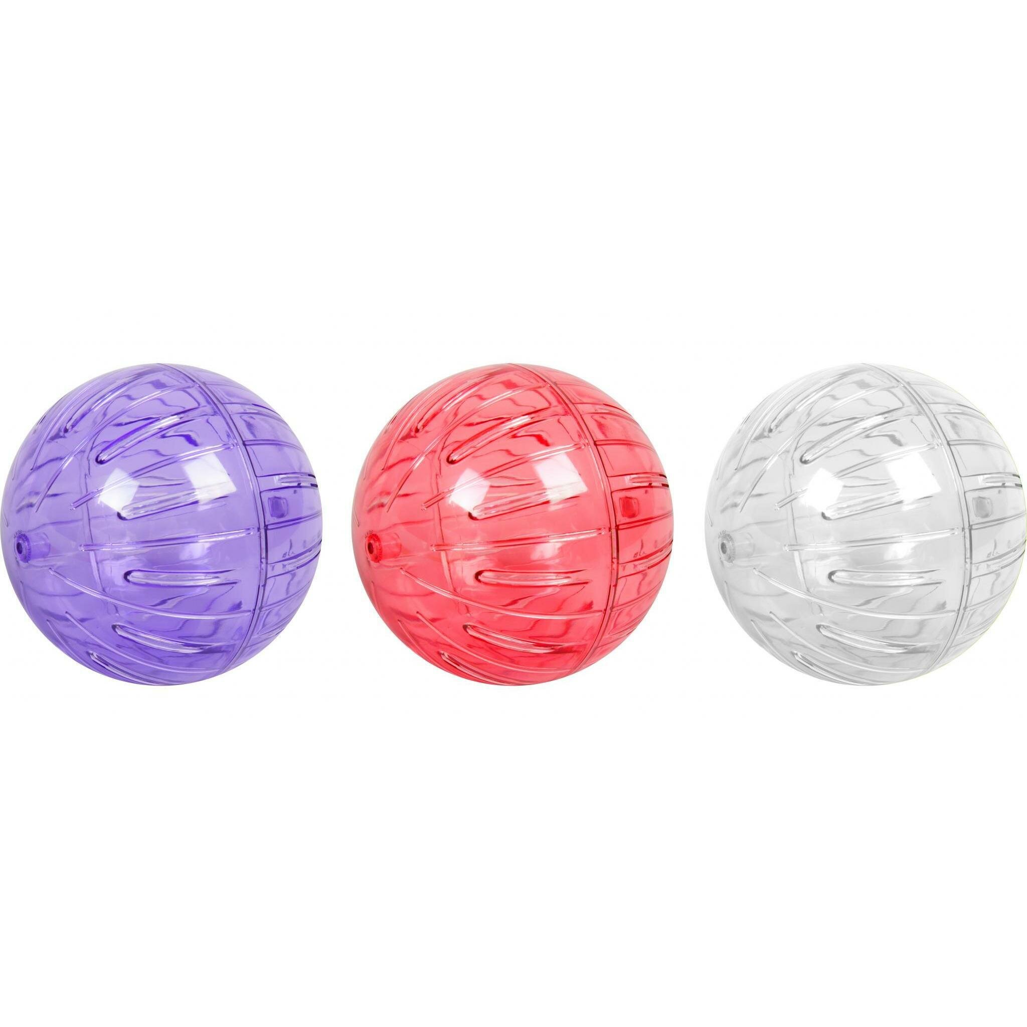 Шар прогулочный для мышей пластик ф 12 см Flamingo