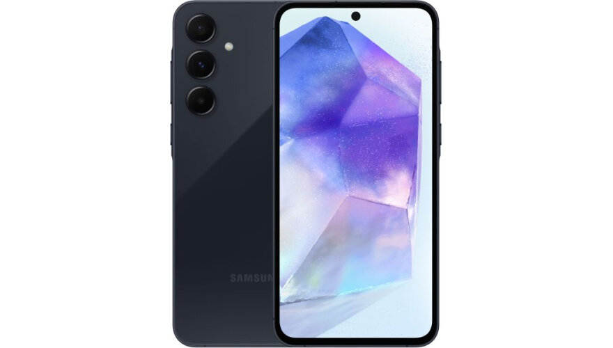 Смартфон Samsung Galaxy A55 5G 8/256 ГБ, Global , Dual: nano SIM + eSIM, темно синий