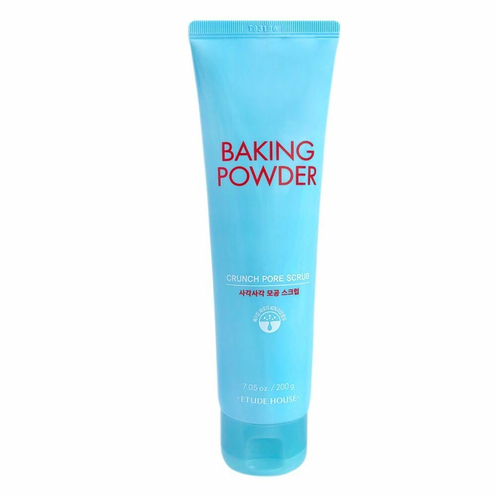 Полноразмерный скраб для лица Etude Baking Powder Crunch Pore Scrub с содой 200гр