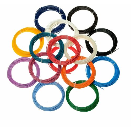 Пластик SL ABS-15 для 3Д ручки 15 цветов по 10 метров 1294₽