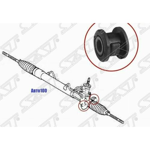 Сайлентблок рулевой рейки TOYOTA VITZ/YARIS 99-05/IST 02-07/BB 00-05