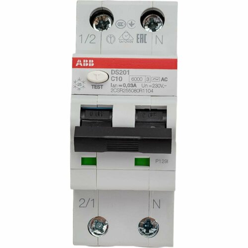 Автоматический выключатель дифференциального тока ABB 2CSR255080R1104