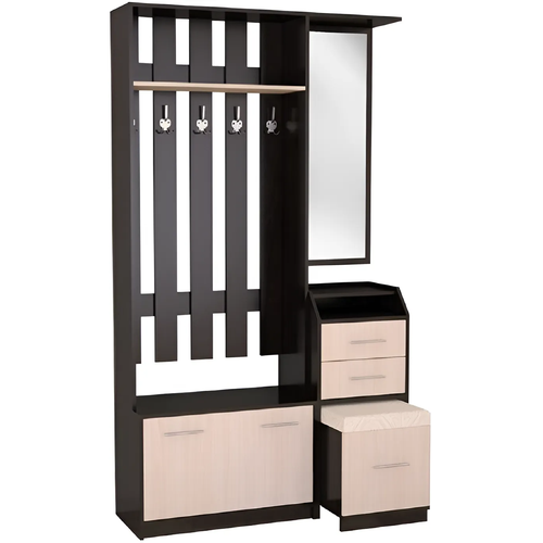 Прихожая Фойе-42 дуб молочный венге 20230₽