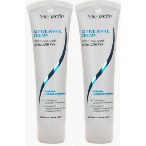 Belle Jardin Крем отбеливающий для рук Activ white Лакрица Белая шелковица 100 мл 2 шт 556₽