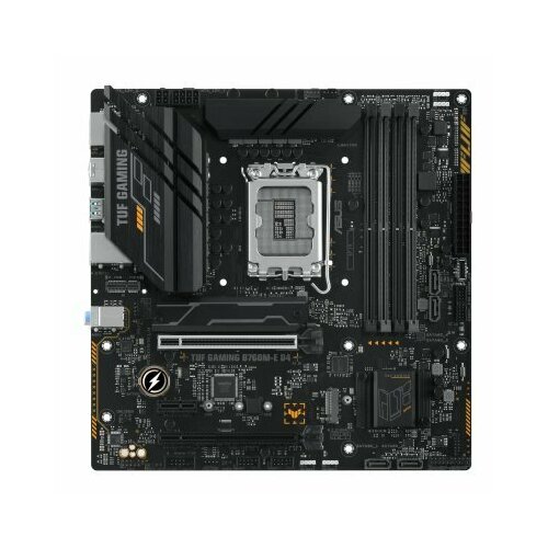 Материнская плата Asus TUF Gaming B760M-E D4 материнская плата asus p12r m 10g 2t 4x ddr4 dimm 90sb0ac0 m0uay0