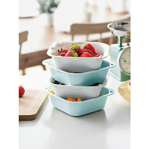 Контейнер для приготовления в СВЧ 2 шт 195х195х65 см 13 л 1130₽