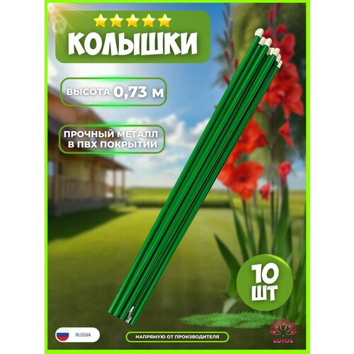 Колышки садовые 0,73 м 10шт