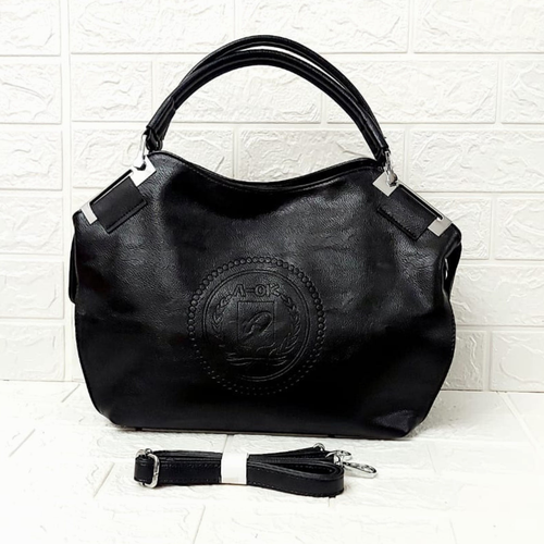Сумка тоут 6015черный, фактура гладкая, черный сумка шопер kimberly fabrizio в черном цвете
