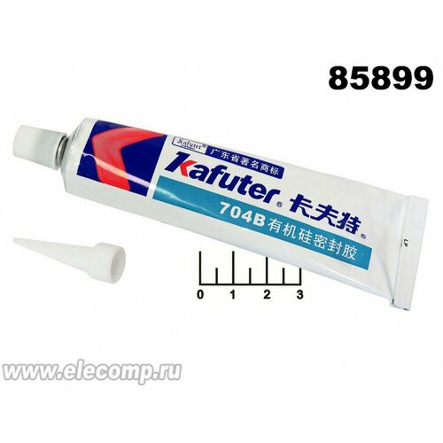 Клей силиконовый 45гр черный Kafuter K-704B