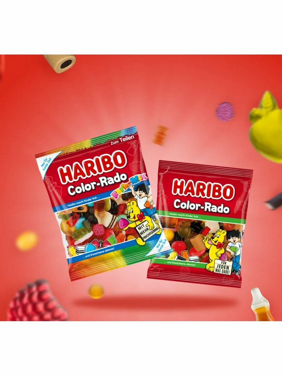 Мармелад жевательный HARIBO Харибо Color-Rado, 175 гр - фотография № 14