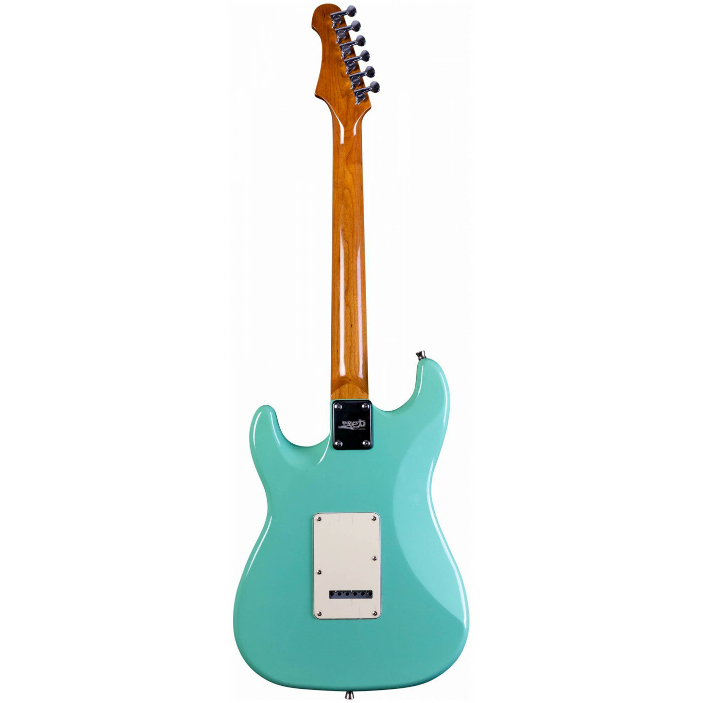 JET JS-300 SFG электрогитара, Stratocaster, корпус липа, 22 лада, SSS, tremolo, цвет Sea Foam Green