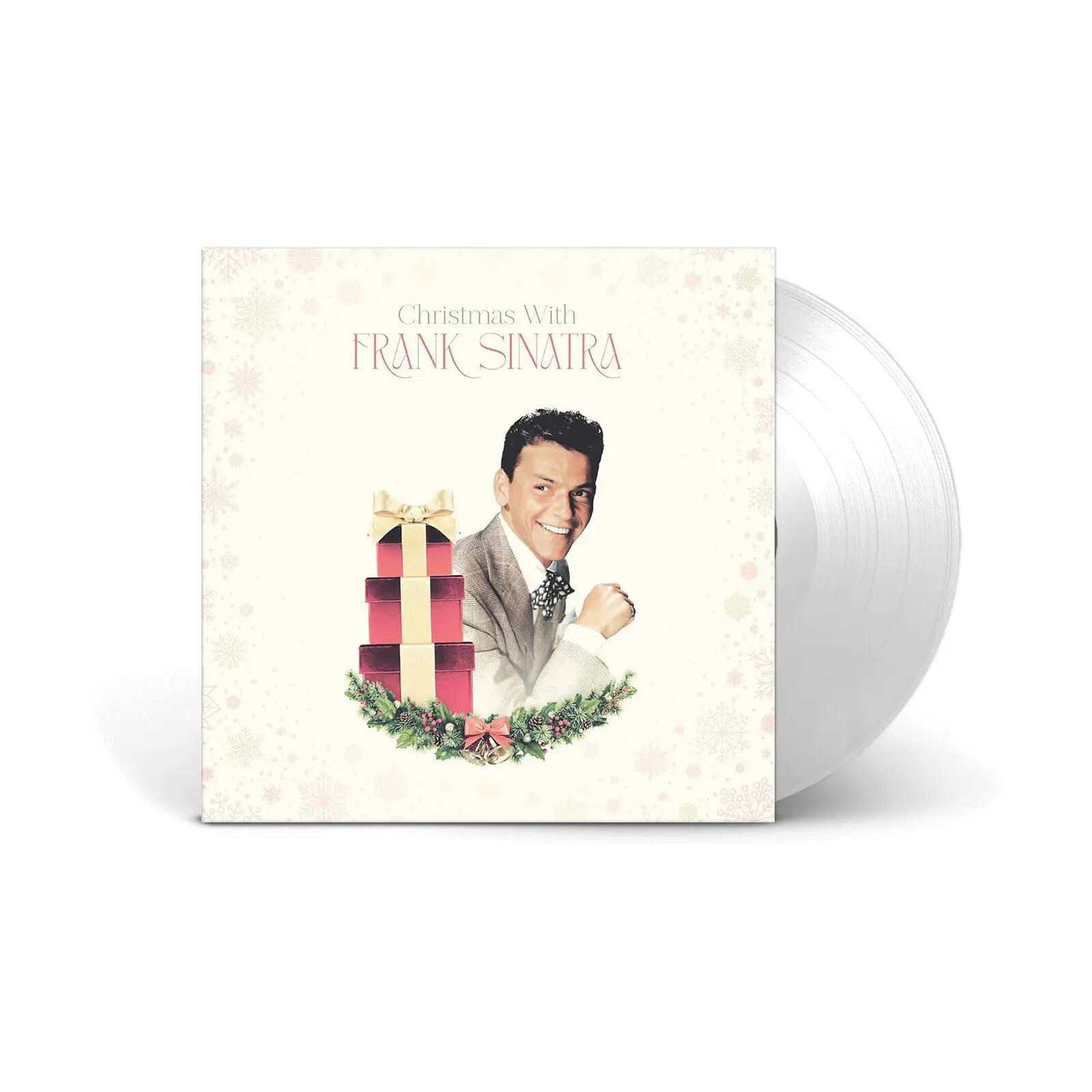 FRANK SINATRA - CHRISTMAS WITH FRANK SINATRA (LP white) виниловая пластинка