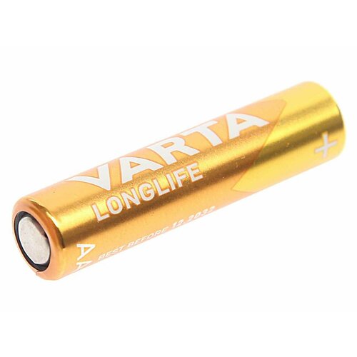 Батарейка AAA LR03 1.5V блистер 4шт. (цена за 1шт.) Alkaline Longlife, VRT-LR03L(4)бл, VARTA батарейка nanfu alkaline aaa 2шт бл 6901826017477 lr03 2b