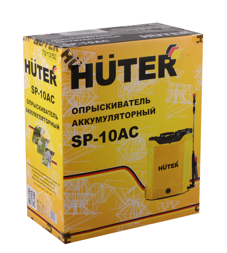 Опрыскиватель аккумуляторный SP-10AC Huter - фотография № 8