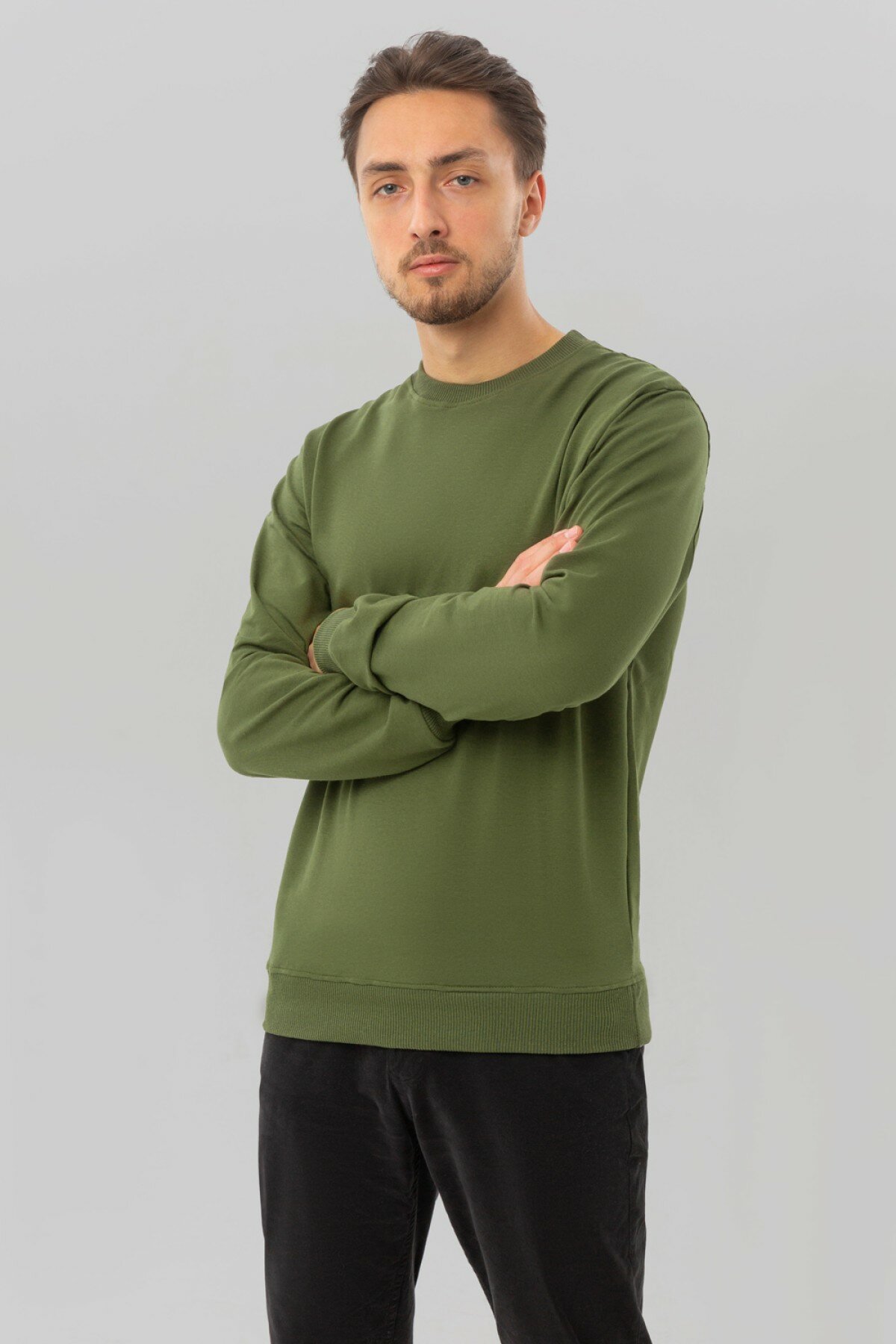 Свитшот Магазин Толстовок, размер L-50-Unisex-(Мужской), , хаки