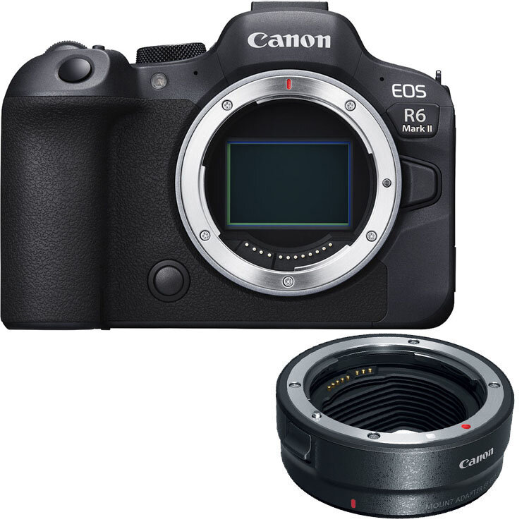 Фотоаппарат Canon EOS R6 MARK II MOUNT ADAPTER EF EOS R, черный