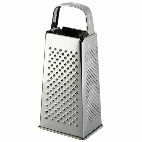 Терка AXENTIA из нержавеющей стали 4 стороны высота - 21 см 508₽