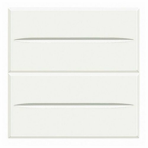 Кнопка 2-клавишная BTicino AXOLUTE скрытый монтаж белый HD4036M2 6300₽