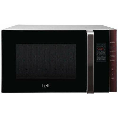 свч gorenje mo20e1s 800 вт серебристый СВЧ LEFF 23MD803SG 800 Вт серебристый чёрный