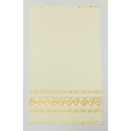 Полотенце махровое банное, для ванны, для пляжа, для бассейна, в подарок Бесконечность Белое 70*140 см