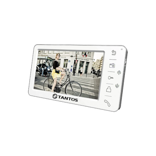 Tantos Amelie белый 7 Монитор видеодомофона на 4 вызывные панели tm025zdz01 2 48 дюймов 320x320 tft цветной жк экран круглый дисплей промышленное управление транспортное средство портативный терминал