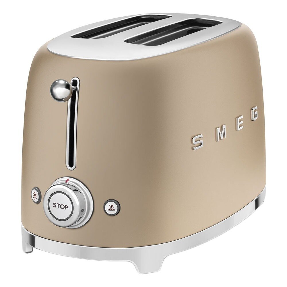 Тостер Smeg TSF01CHMEU, шампань