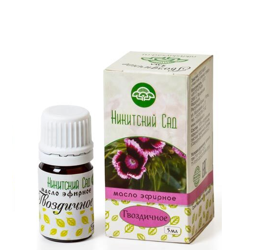 фото Эфирное масло Никитский сад Эфирное масло "Гвоздичное" (Никитский Ботанический Сад), 5 мл