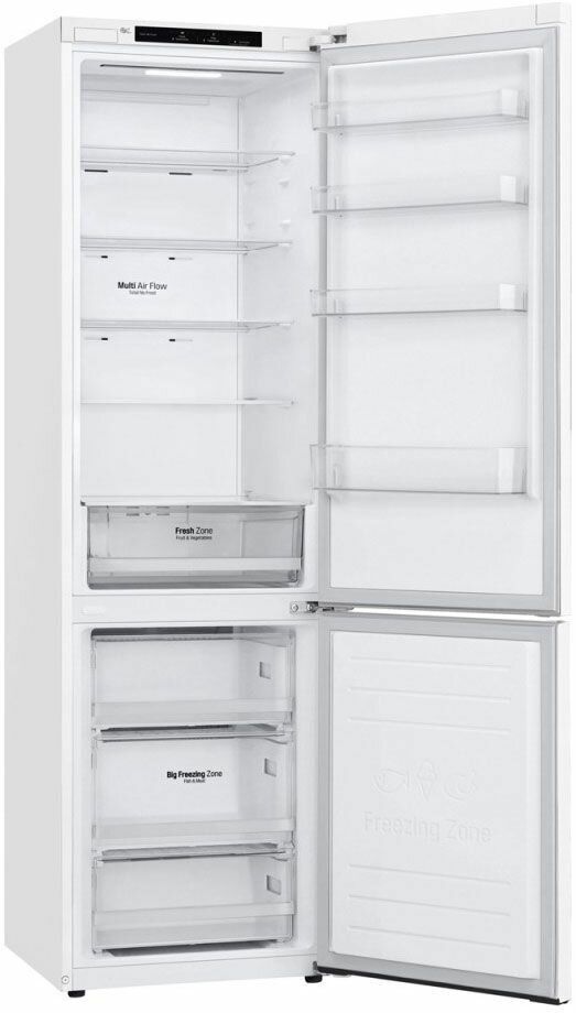 Холодильник LG GC-B509SQCL 2-хкамерн. белый - фотография № 4