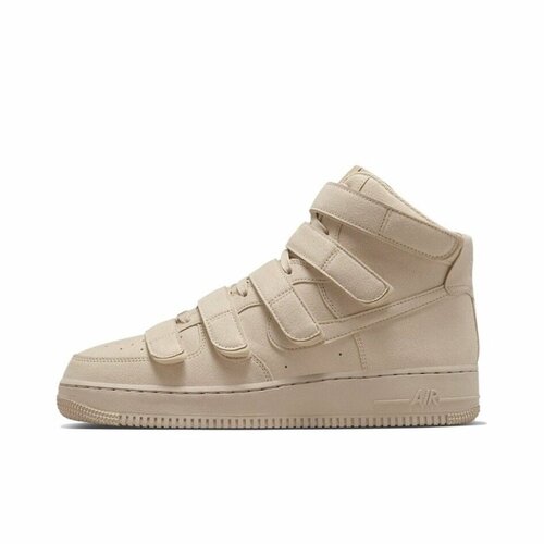 Кроссовки NIKE x Billie Eilish Air Force 1 High '07 SP, полнота 10, размер 9.5US, бежевый