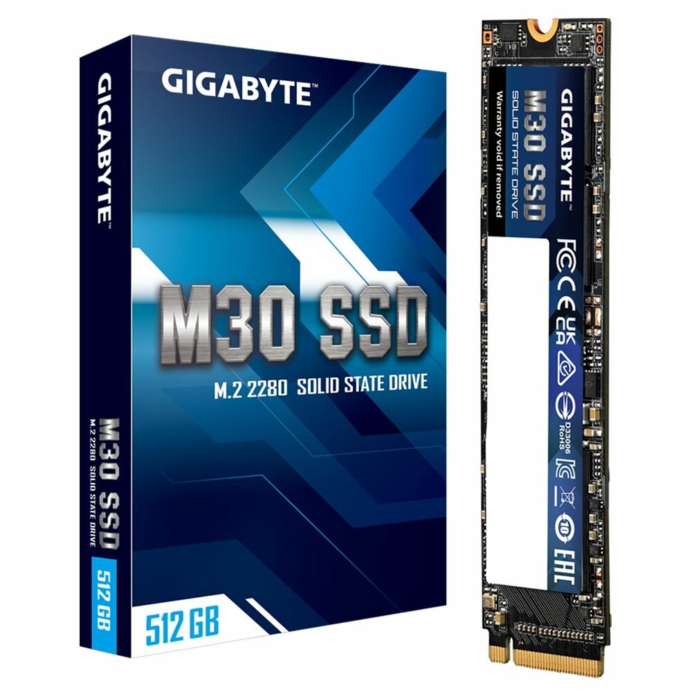 Твердотельный накопитель Gigabyte M30 512Gb PCI-E 3.0 GP-GM30512G-G - фото №15