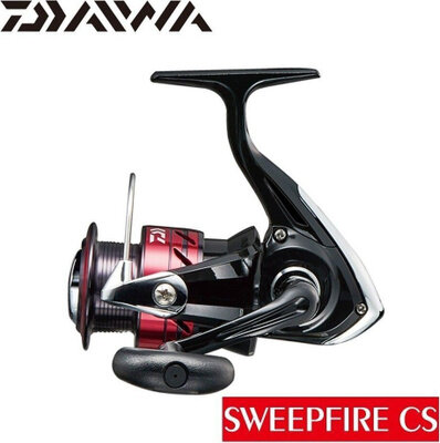 DAIWA SWEEPFIRE CS 2B Red 3000, катушка для спиннинговой ловли