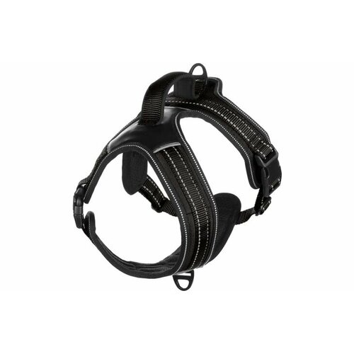 Шлейка для собак Flamingo TOGA XS 47-57 см чёрный 3627₽