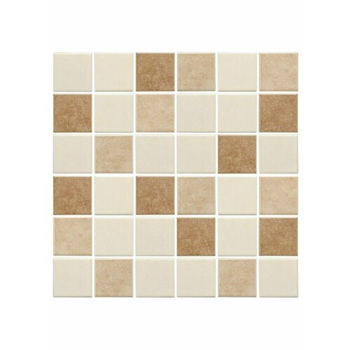 Мозаика керамическая глянцевая беж 5шт 5292₽