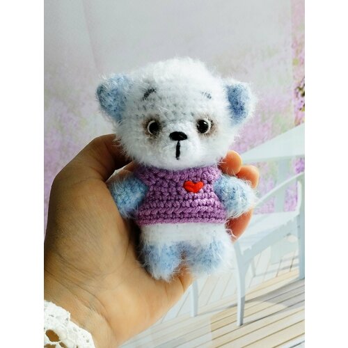 Панда вязаная