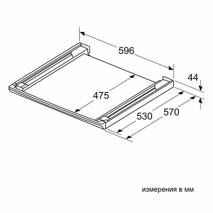 Аксессуар для стиральных машин Bosch WTZ27500 Соединительный элемент