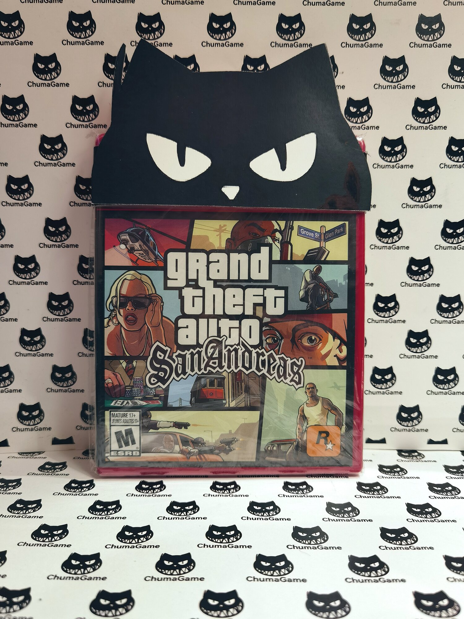 Игра GTA Grand Theft Auto San Andreas PS3 NEW SEALED