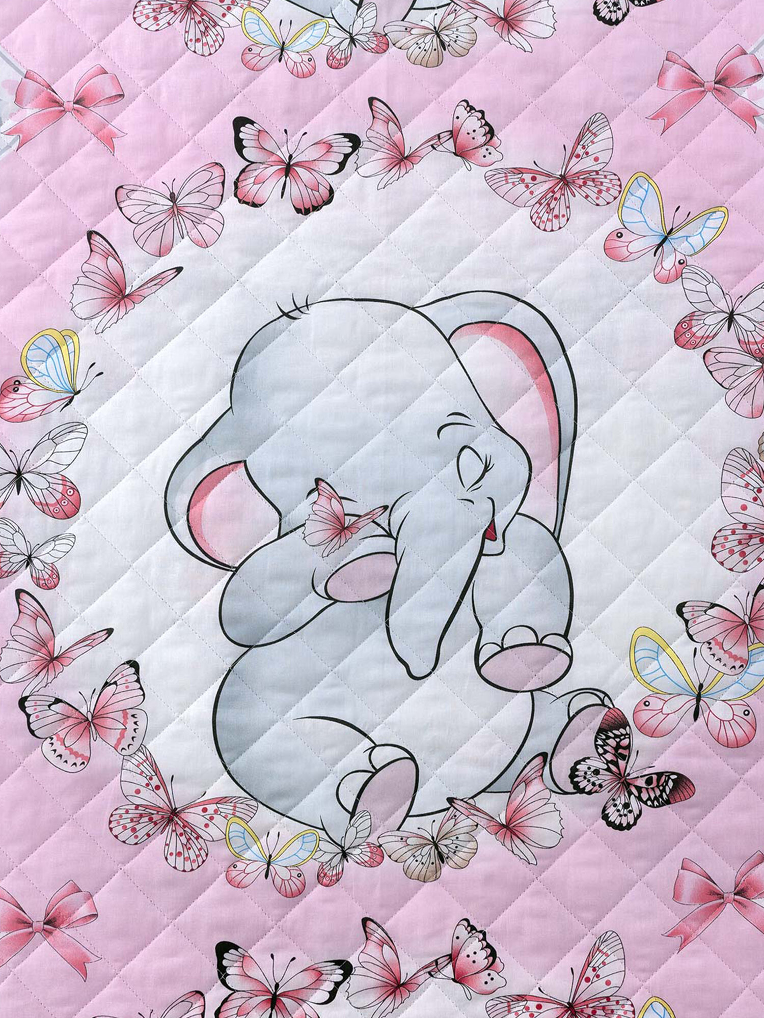 фото Покрывало стеганое детское Доброе утро 1, поплин, 140x210